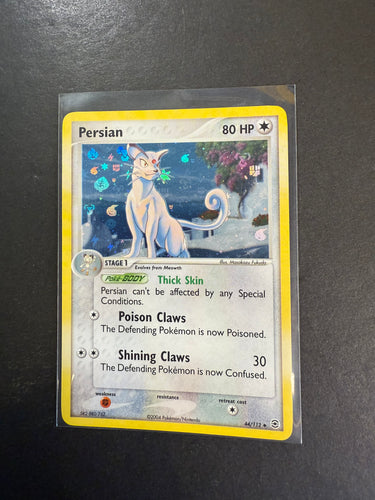 Persian - 44/112 Reverse Holo - EX Fire Red Leaf Green