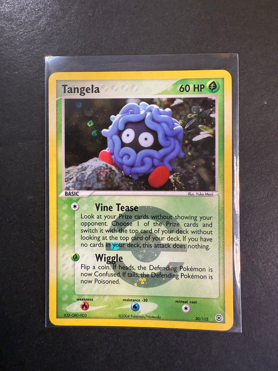 Tangela - 30/112 Reverse Holo Rare - EX Fire Red Leaf Green