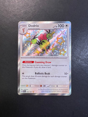 Dodrio - 200/091 Shiny Ultra Rare - Paldean Fates
