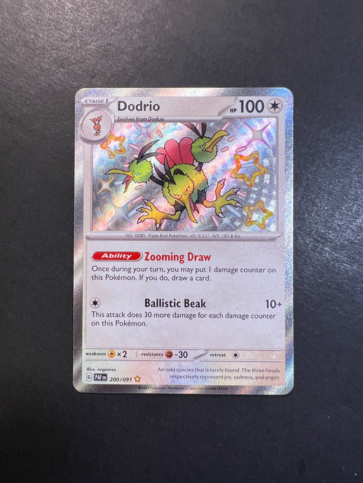 Dodrio - 200/091 Shiny Ultra Rare - Paldean Fates