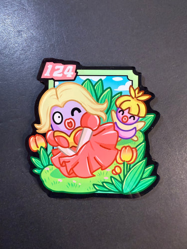 Pokemon Jynx & Smoochums Magnet