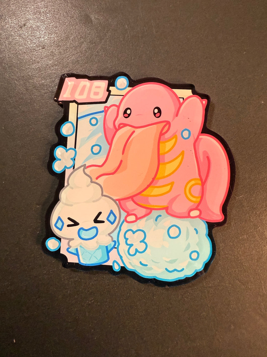 Pokemon Lickitung & Vanillite Magnet