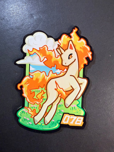 Pokemon Rapidash Magnet
