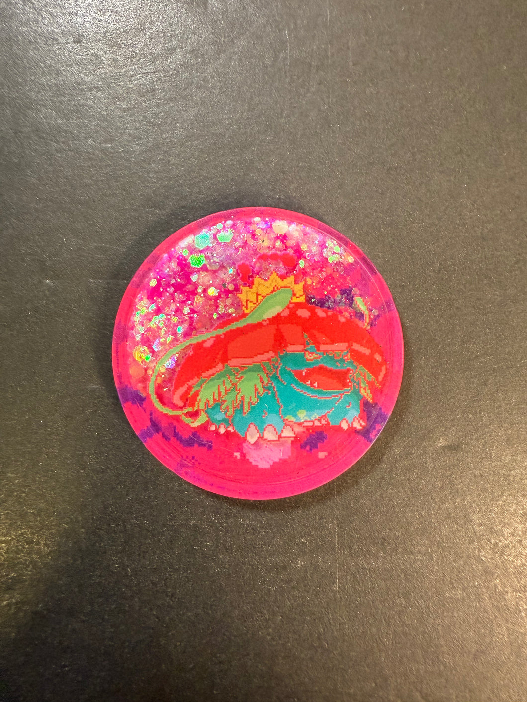 Pokemon Mega Venusaur Snow Globe Magnet