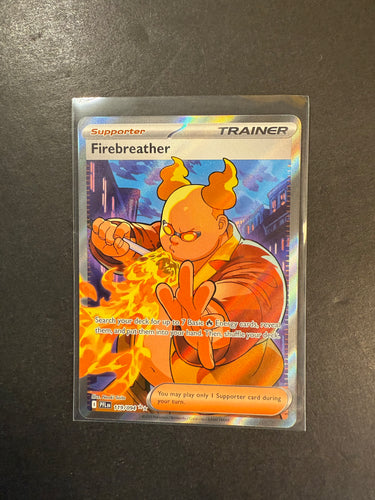 Firebreather - 119/094 Full Art Ultra Rare Trainer - Phantasmal Flames