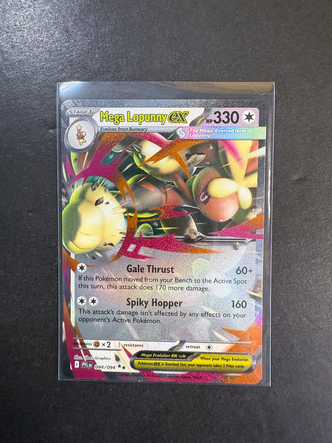 Mega Lopunny ex - 084/094 Ultra Rare - Phantasmal Flames
