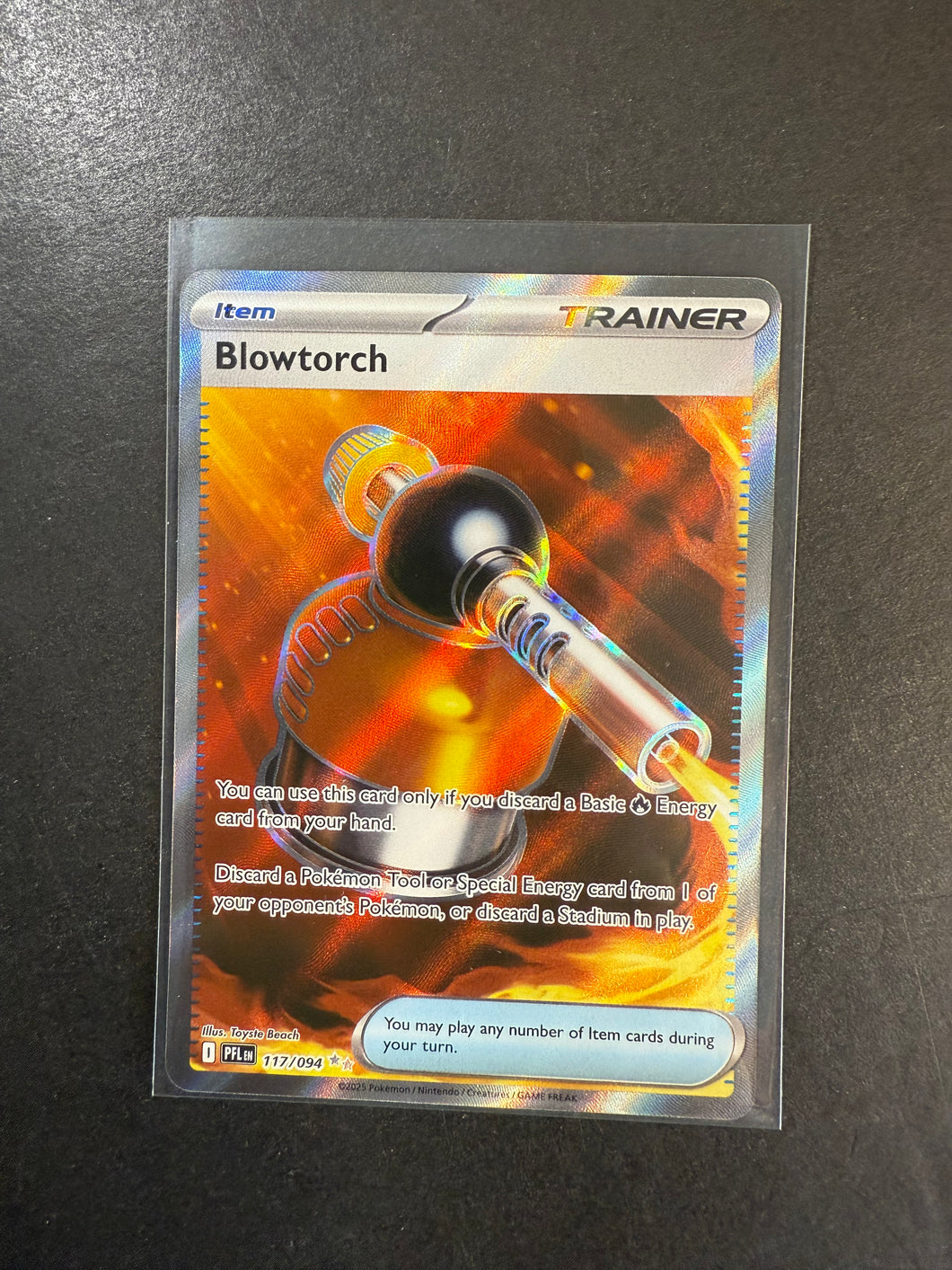 Blowtorch - 117/094 Full Art Ultra Rare Trainer - Phantasmal Flames