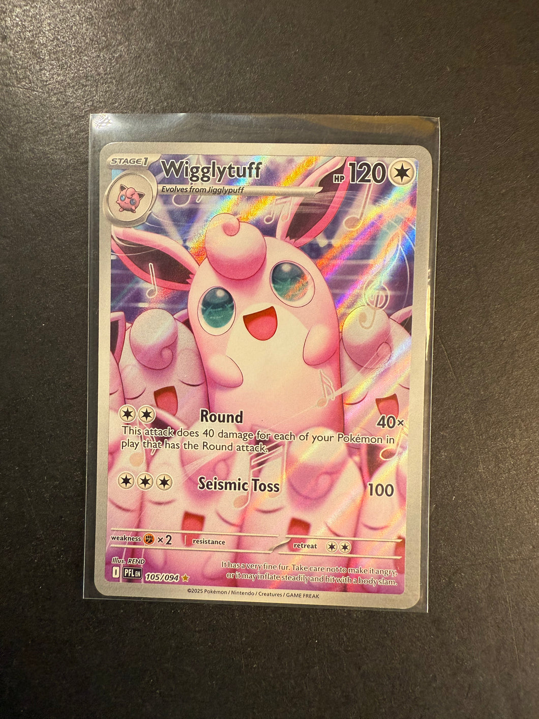 Wigglytuff - 105/094 Ultra Rare - Phantasmal Flames