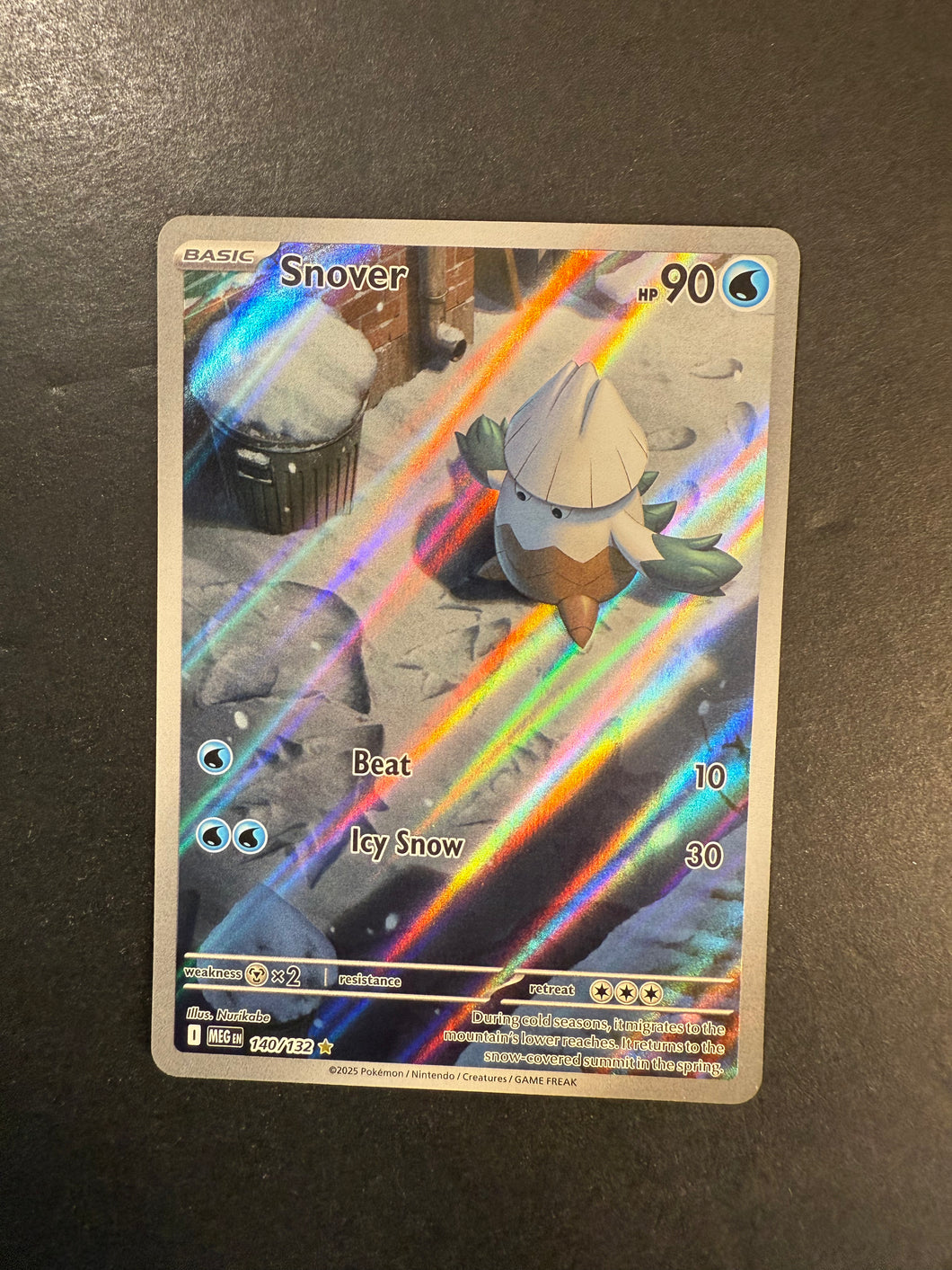 Snover - 140/132 Ultra Rare - Mega Evolution