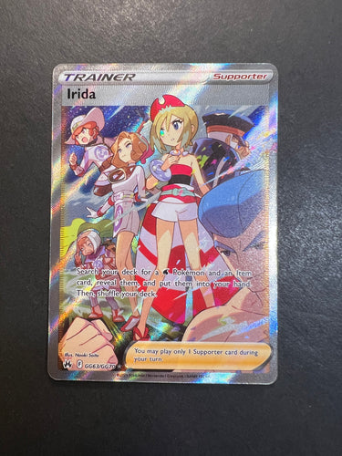 Irida - GG63/GG70 Full Art Ultra Rare Trainer - Crown Zenith