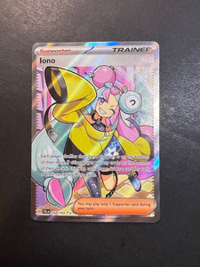 iono full art pokemon card Iono - 254/193 Full Art Ultra Rare Trainer