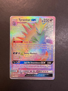 Tyranitar GX - 223/214 Hyper Secret Rainbow Rare - Lost Thunder JAB Games13 Tyranitar GX - 223/214 Hyper Secret Rainbow Rare - Lost Thunder JAB Games13