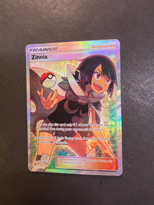 Zinnia - 70/70 Full Art Ultra Rare Trainer - Dragon Majesty