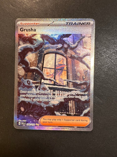 Grusha - 268/193 Full Art Ultra Rare Trainer - Paldea Evolved