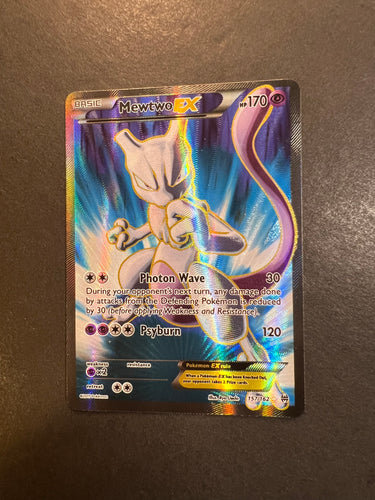 Mewtwo EX - 157/162 Full Art Ultra Rare - XY Breakthrough