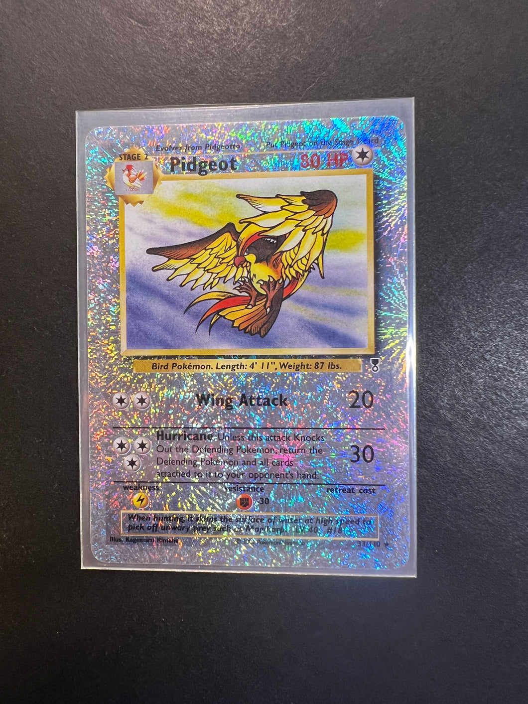 Pidgeot - 33/110 Reverse Holo Rare - Legendary Collection JAB Games13 Pidgeot - 33/110 Reverse Holo Rare - Legendary Collection JAB Games13