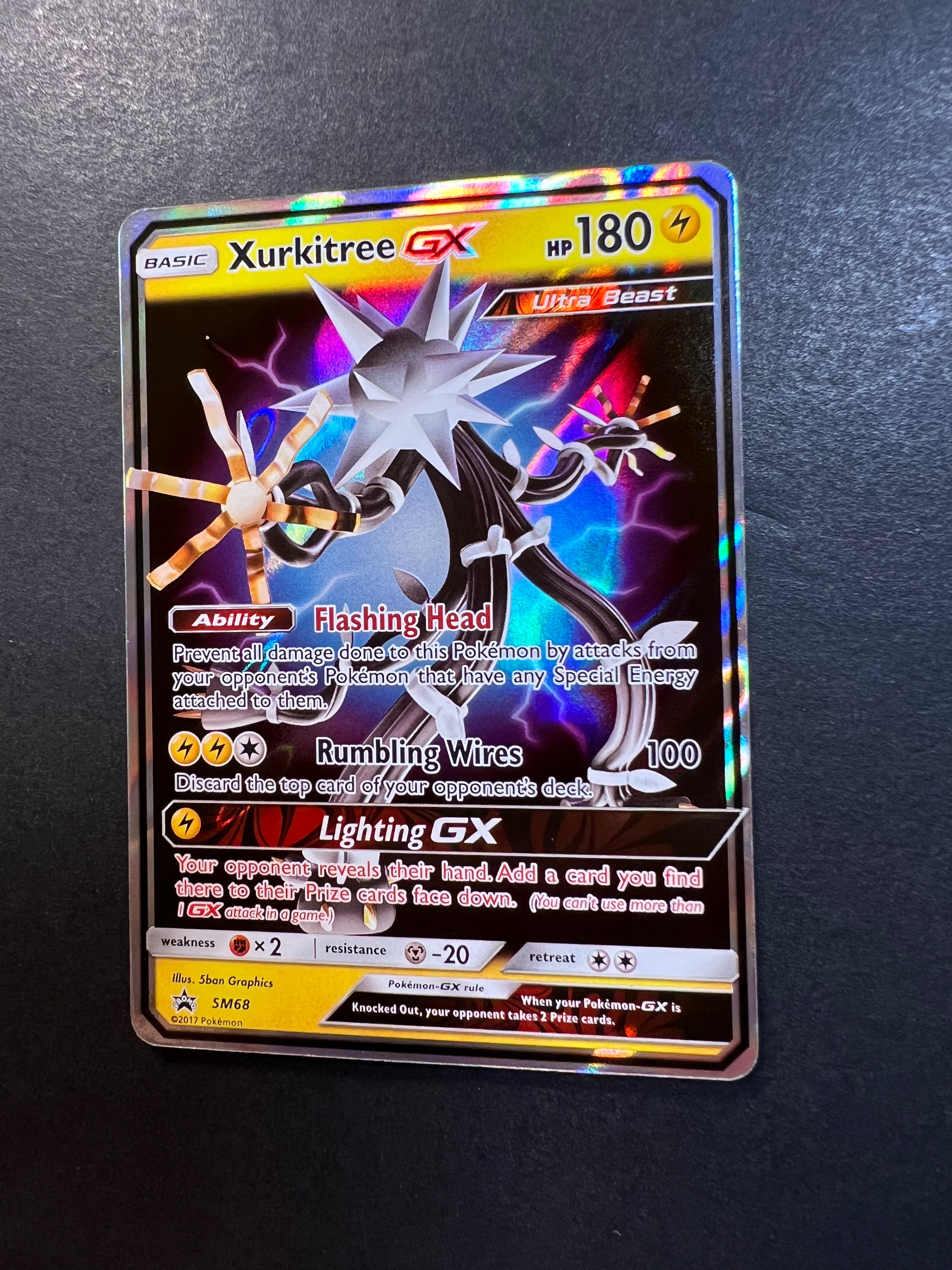 Xurkitree GX - SM68 Ultra Rare Promo – JAB Games13 Xurkitree GX - SM68 Ultra Rare Promo – JAB Games13