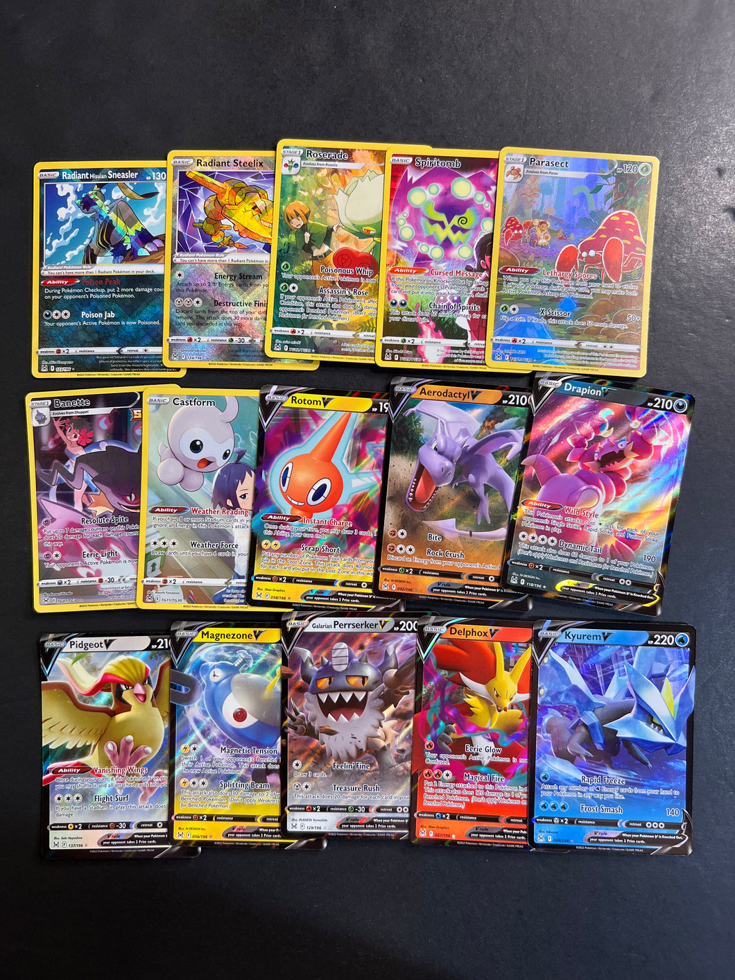 Pokemon Lost Origin Complete Reverse Holo Set - 149 Cards + 15 Ultra R JAB Games13 Pokemon Lost Origin Complete Reverse Holo Set - 149 Cards + 15 Ultra R JAB Games13