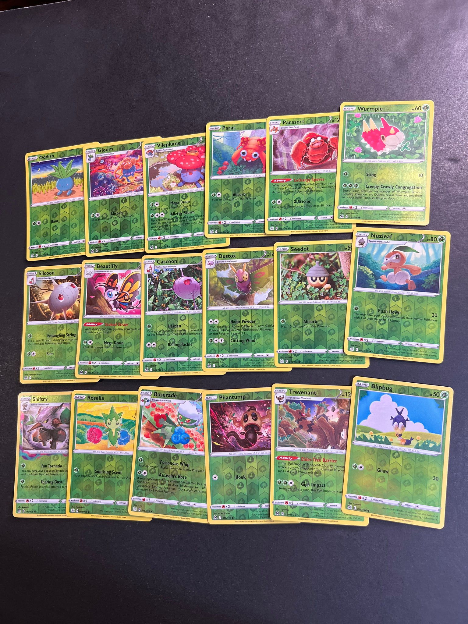 Pokemon Lost Origin Complete Reverse Holo Set - 149 Cards + 15 Ultra R JAB Games13 Pokemon Lost Origin Complete Reverse Holo Set - 149 Cards + 15 Ultra R JAB Games13