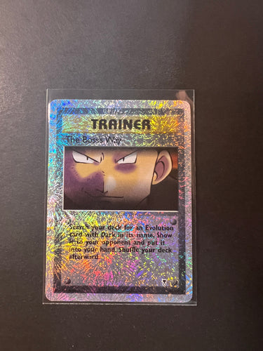 The Boss’s Way - 105/110 Reverse Holo Trainer - Legendary Collection