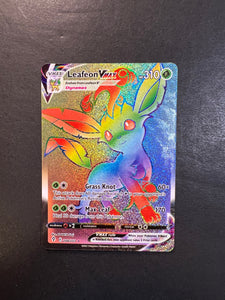 Leafeon VMax - 204/203 Hyper Secret Rainbow Rare - Evolving Skies JAB Games13 Leafeon VMax - 204/203 Hyper Secret Rainbow Rare - Evolving Skies JAB Games13
