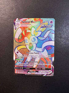Sylveon VMax - 211/203 Hyper Secret Rainbow Rare - Evolving Skies JAB Games13 Sylveon VMax - 211/203 Hyper Secret Rainbow Rare - Evolving Skies JAB Games13