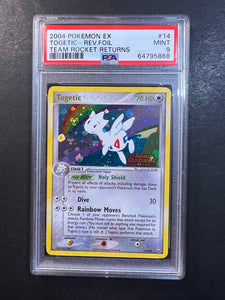 togetic pokemon card PSA 9 Togetic - 14/109 “Stamped” Reverse Holo Rare