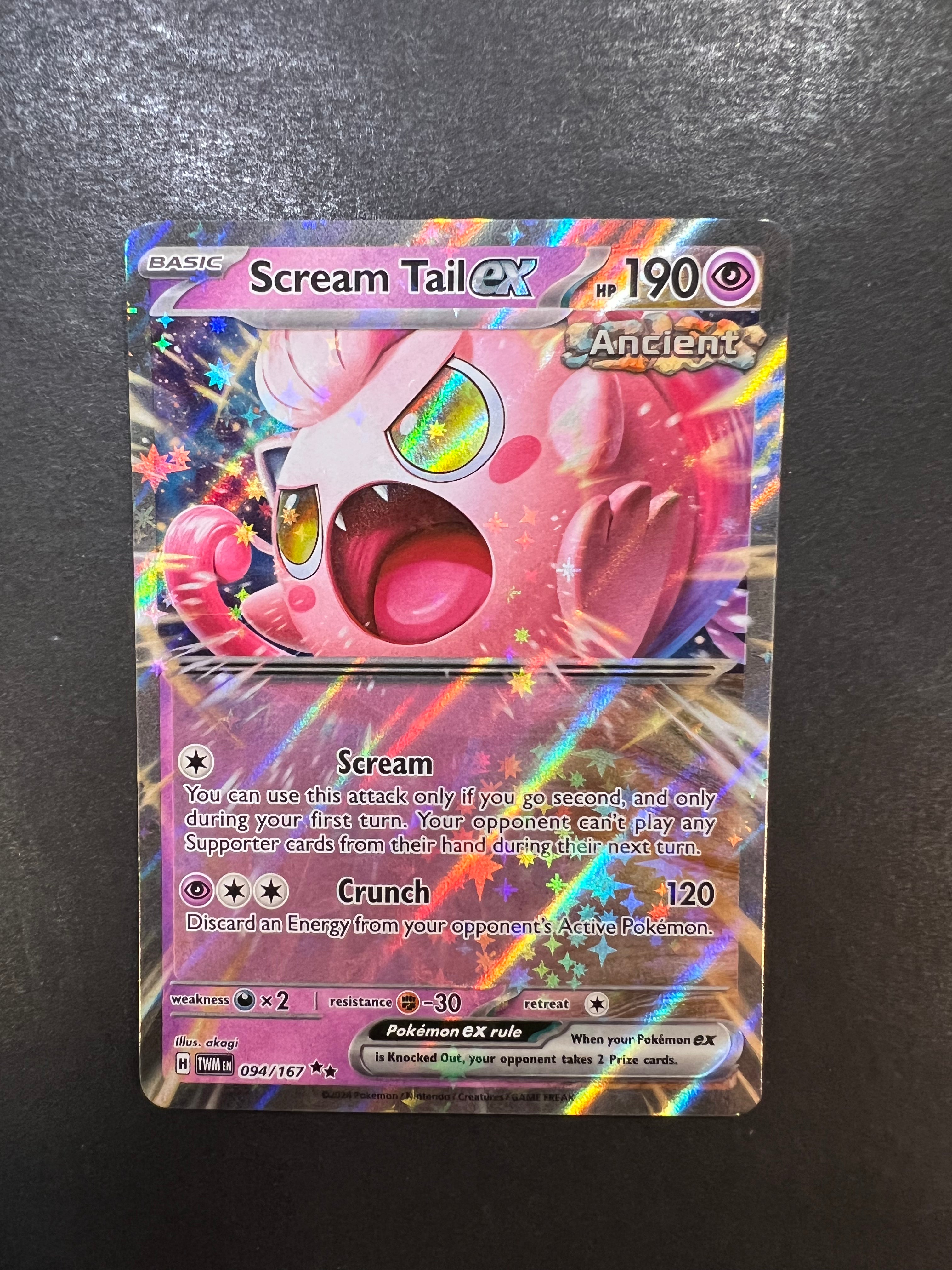 Scream Tail ex - 094/167 Ultra Rare - Twilight Masquerade – JAB Scream Tail ex - 094/167 Ultra Rare - Twilight Masquerade – JAB