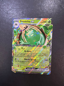 matcha pokemon card Sinistcha ex - 023/167 Ultra Rare