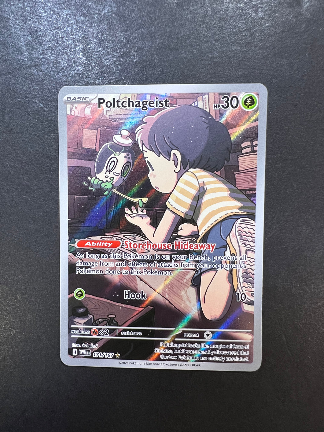 Poltchageist - 171/167 Holo Ultra Rare - Twilight Masquerade JAB Games13 Poltchageist - 171/167 Holo Ultra Rare - Twilight Masquerade JAB Games13