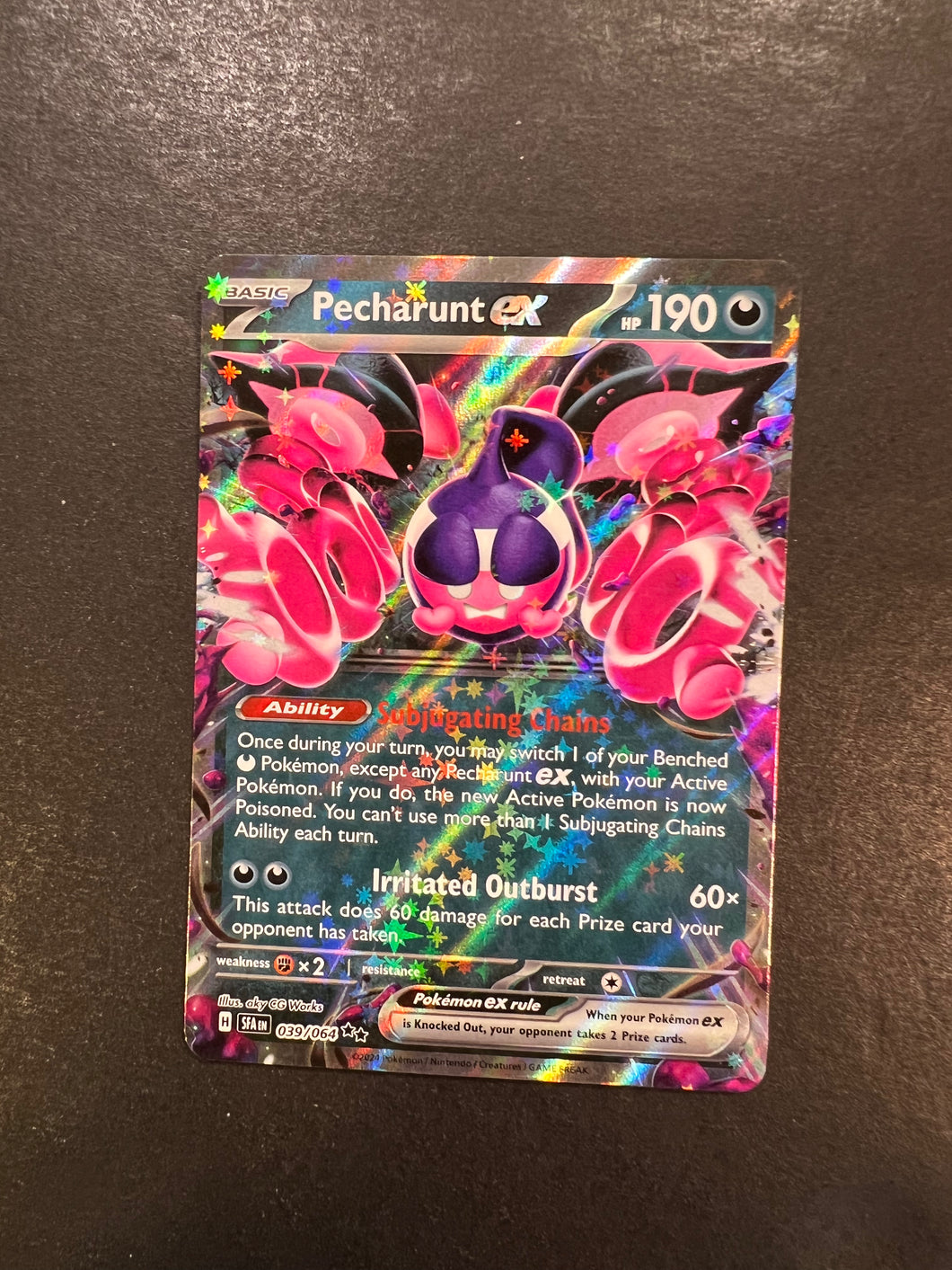 pecharunt ex pokemon card Pecharunt ex - 039/064 Ultra Rare