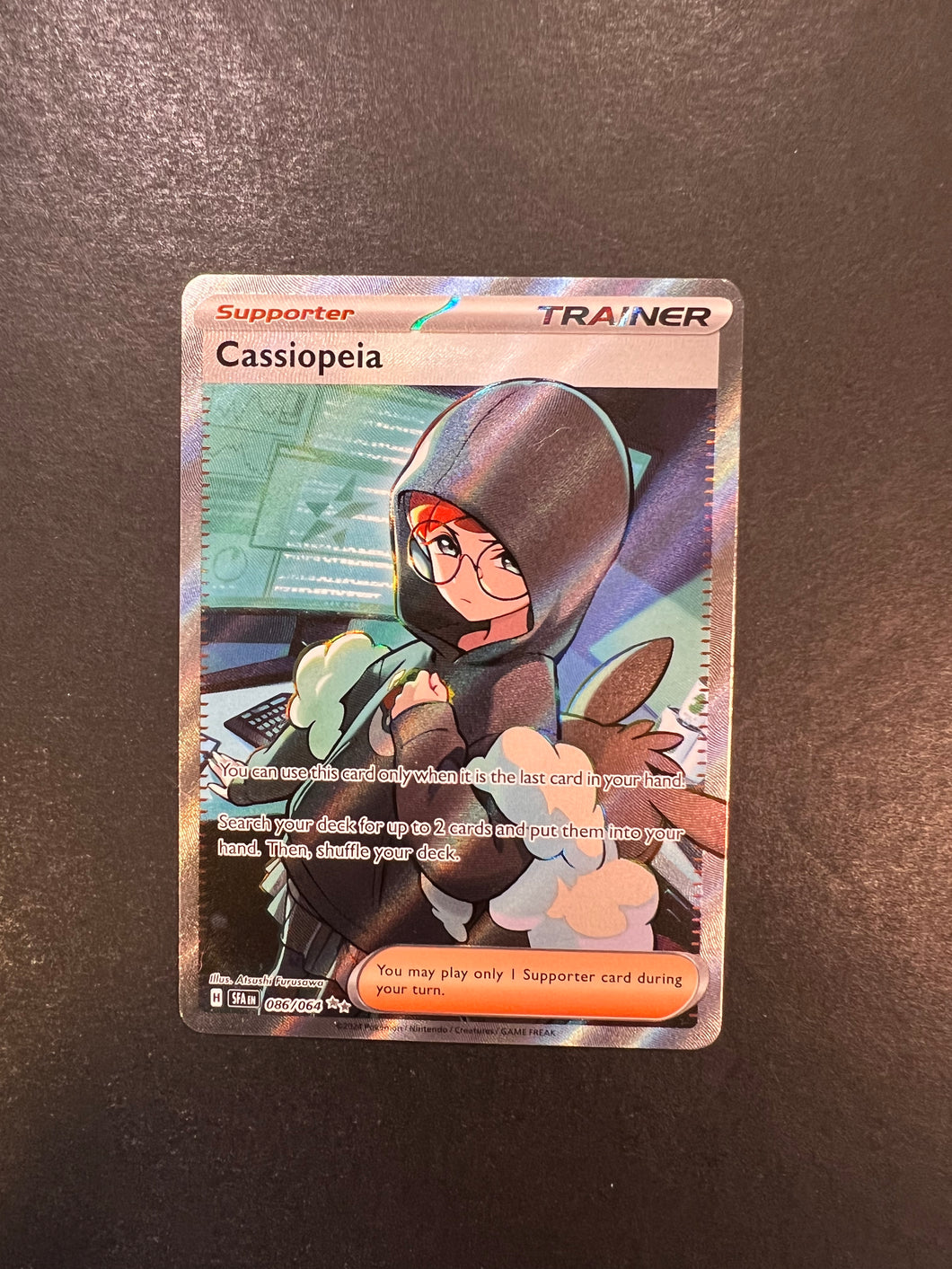 Cassiopeia - 086/064 Full Art Ultra Rare Trainer - Shrouded Fable