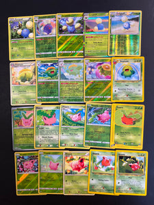 Pokemon Hoppip, Skiploom and Jumpluff Card Lot - 20 Cards - Holo Rare & Vintage Cards!
