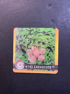 Exeggcute & Exeggutor Pokemon Artbox Action Flipz Premier Edition Card