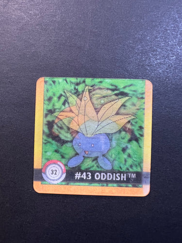 Oddish & Gloom Pokemon Artbox Action Flipz Premier Edition Card