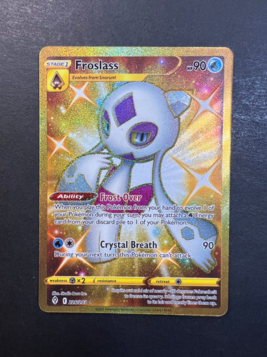 Froslass - 226/203 Gold Full Art Secret Rare - Evolving Skies