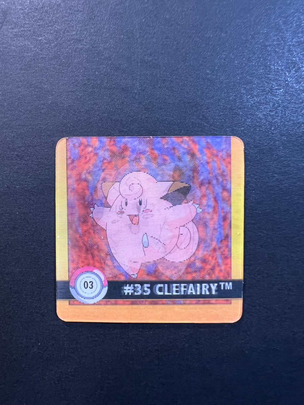 Clefairy & Clefable Pokemon Artbox Action Flipz Premier Edition Card