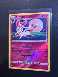 shiny sylveon pokemon card Sylveon - 87/131 Reverse Holo Rare