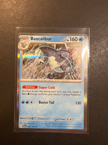 Baxcalibur - 060/193 Holo Rare - Paldea Evolved