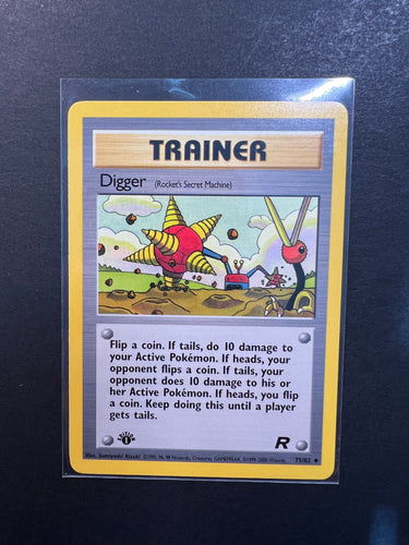 Digger 1st Edition - 75/82 Trainer - Team Rocket