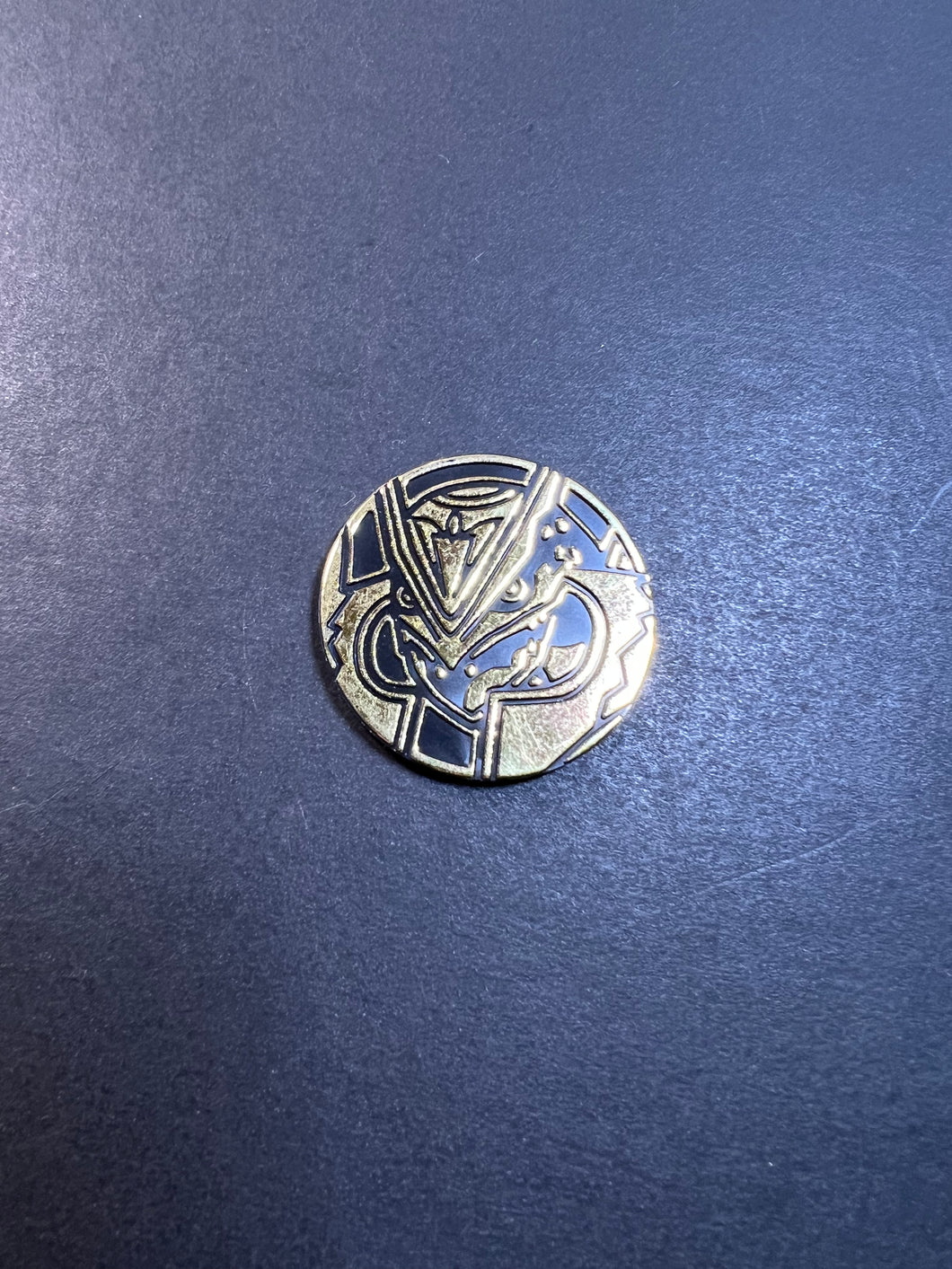 Official Mega Rayquaza Pokemon Coin - Gold