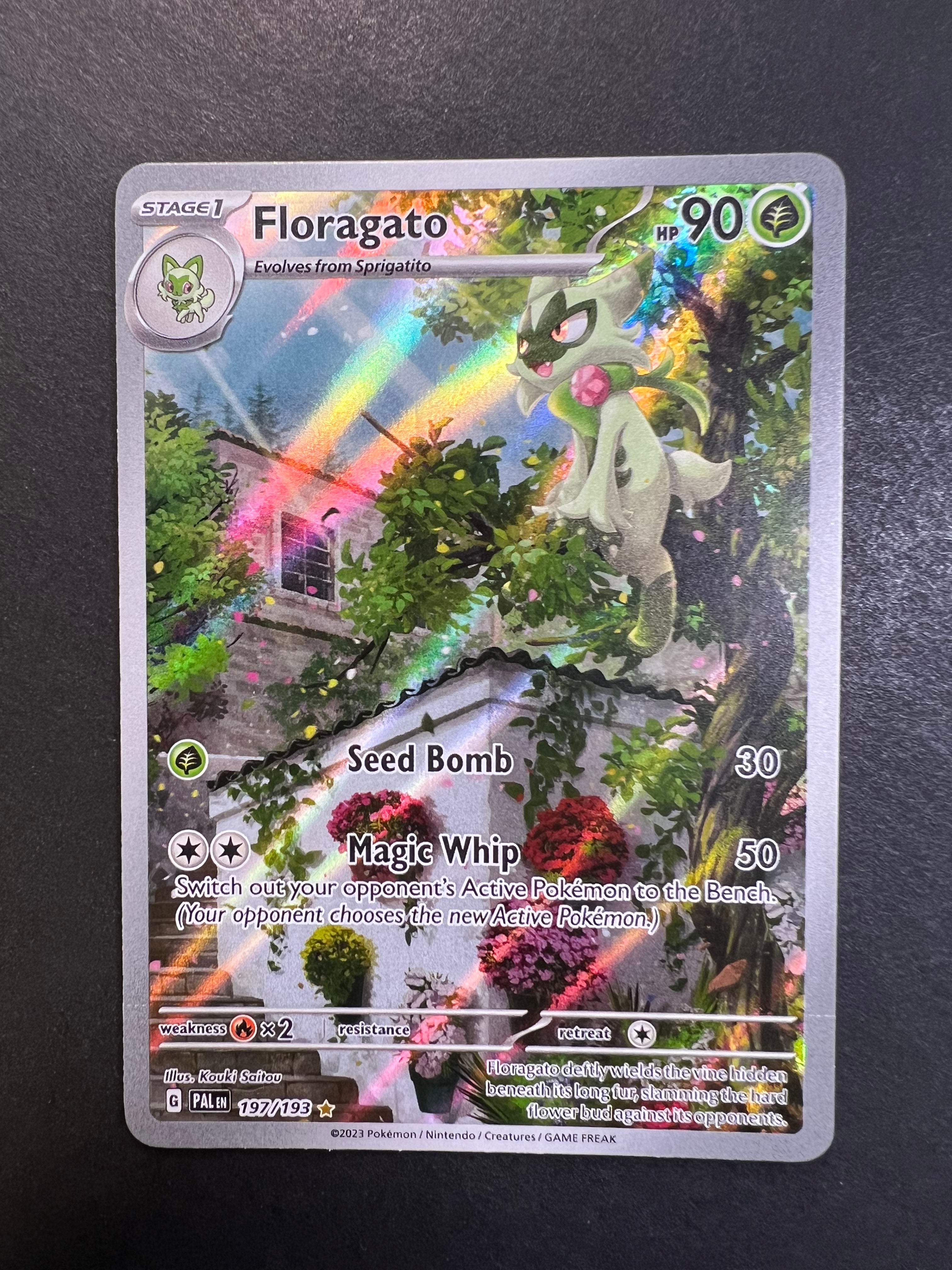 floragato pokemon card Floragato - 014/198 - Scarlet & Violet main image 0