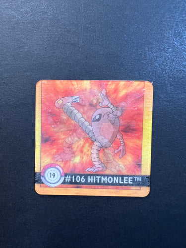 Hitmonlee Pokemon Artbox Action Flipz Premier Edition Card