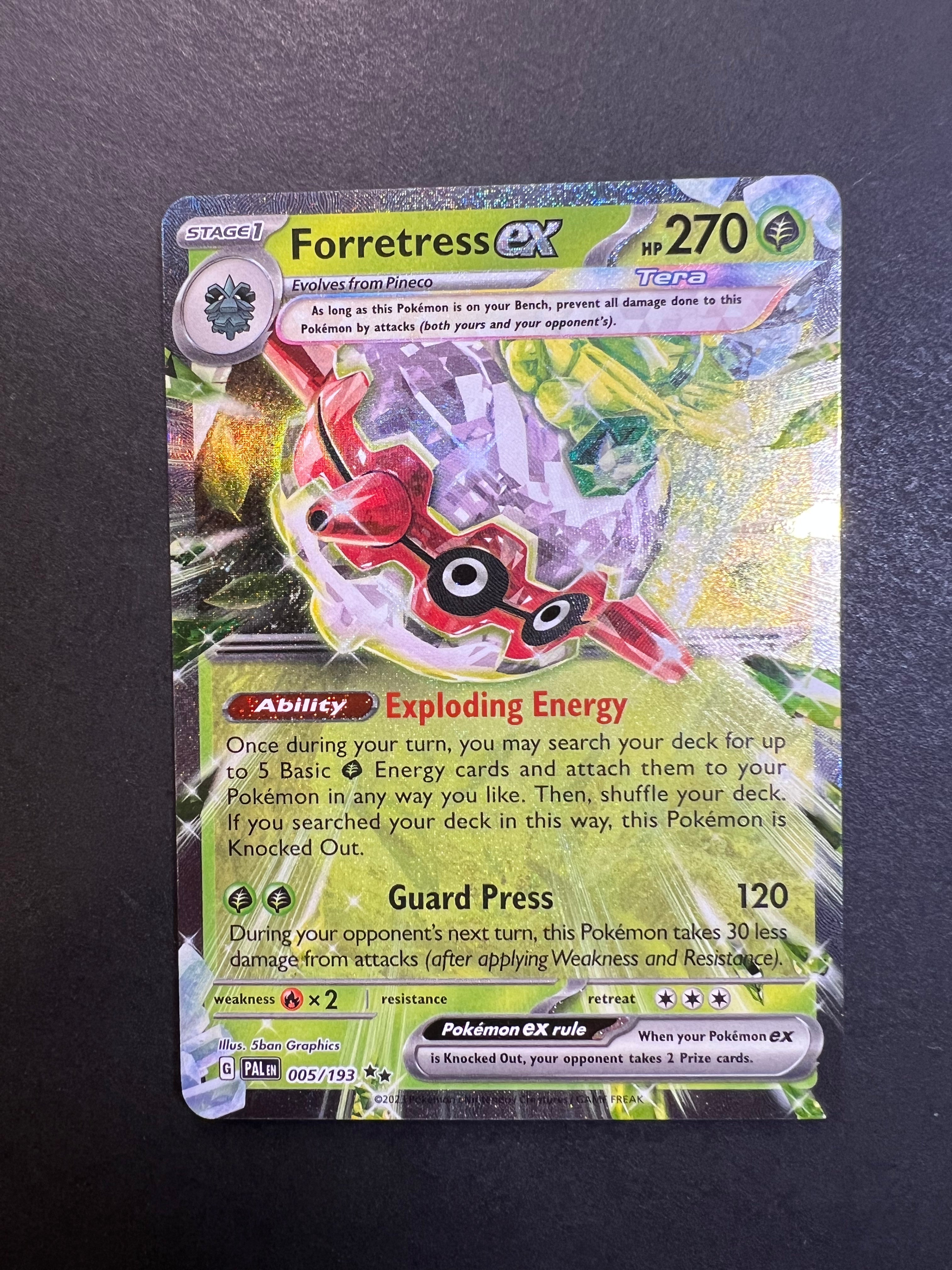 Forretress ex - 005/193 Ultra Rare