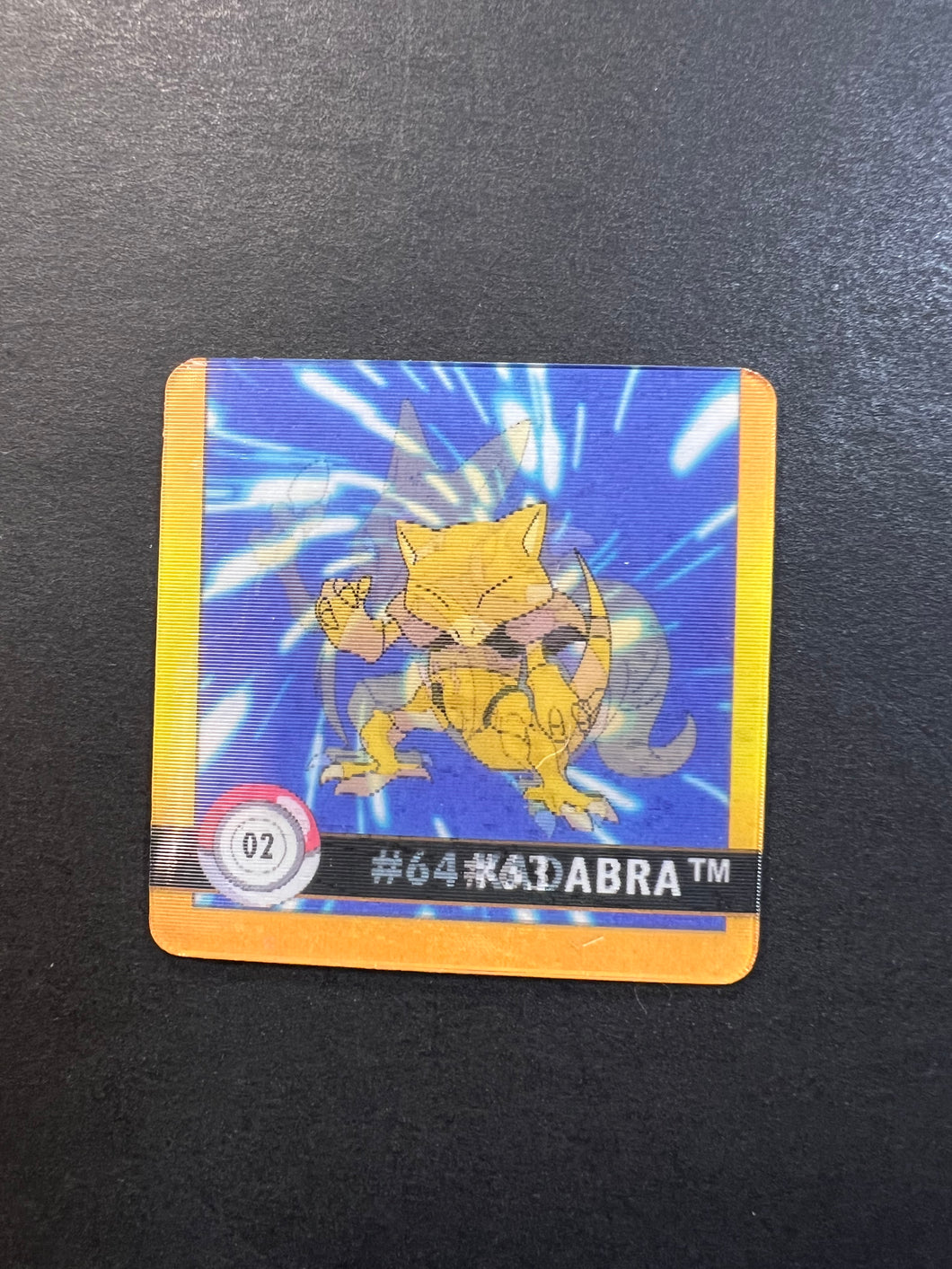 artbox pokemon cards Abra & Kadabra Pokemon Artbox Action Flipz Premier Edition Card