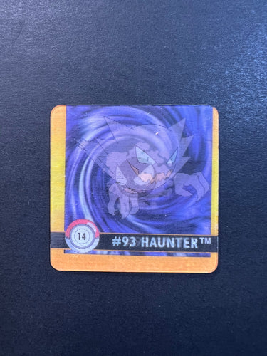 Gastly & Haunter Pokemon Action Flipz Premier Edition Card