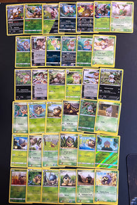 Pokemon Seedot, Nuzleaf and Shiftry Card Lot - 37 Cards - Holo Rare, Reverse Holos and Vintage Cards!