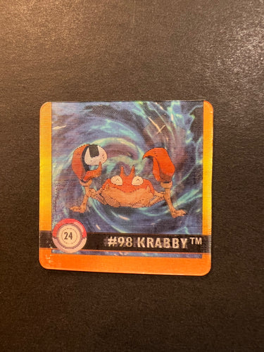 Krabby & Kingler Pokemon Artbox Action Flipz Premier Edition Card