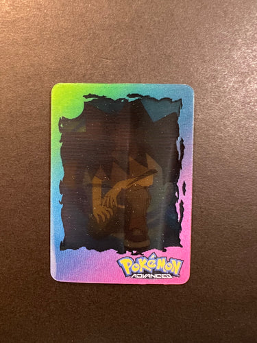 Brock Pokemon Advanced Action Card