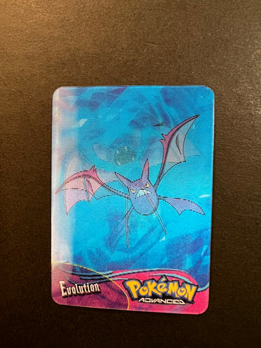 Zubat, Golbat & Crobat Pokemon Advanced Action Card